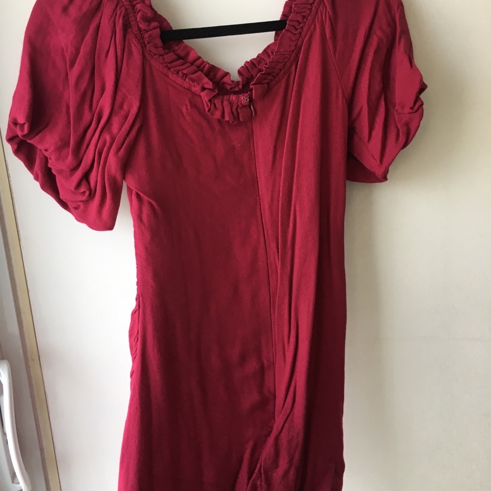 UO dress magenta